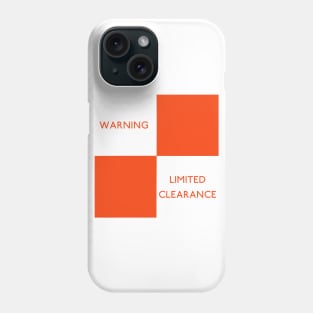 Railway notice Warning Limited Clearance Phone Case