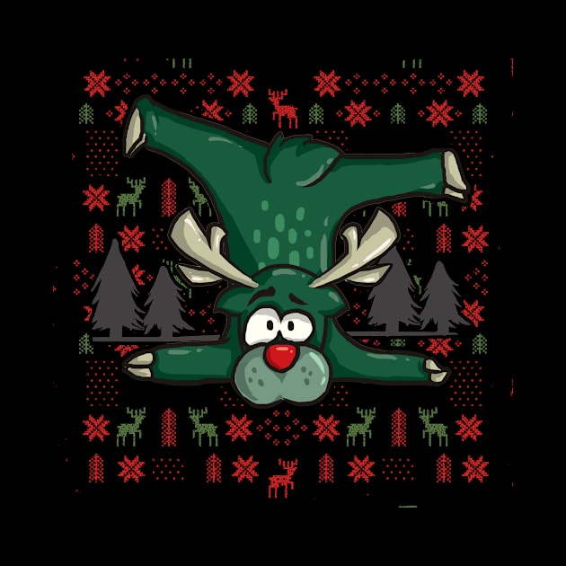 Ugly Christmas Reindeer by TellingTales
