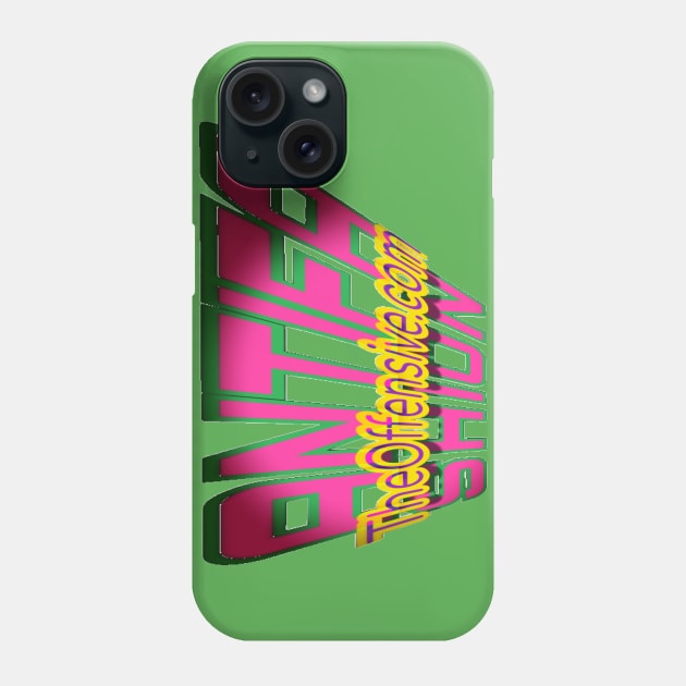 ANTIFA SHION TheOffensive.com Phone Case by Elvira Khan