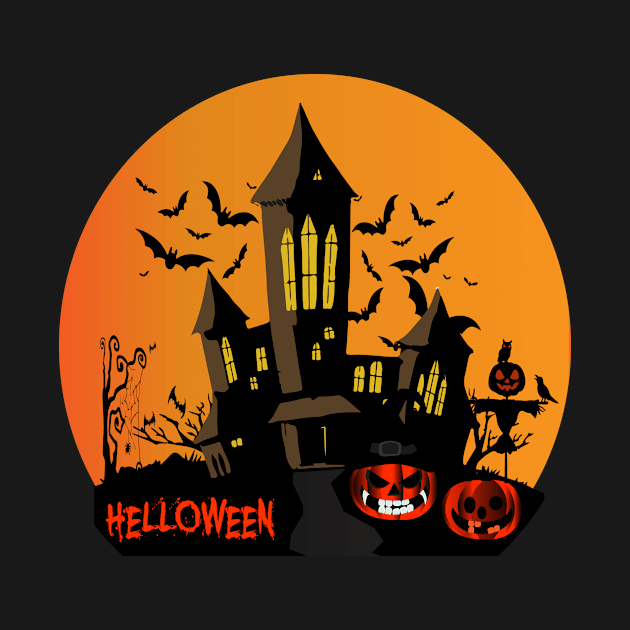 Helloween haunted house by Freznika Store