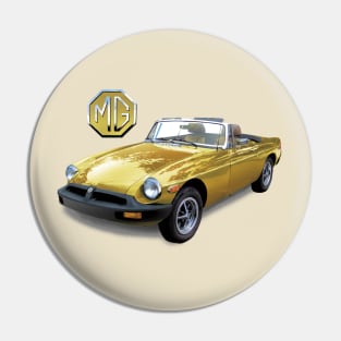 MGB - Solid Gold Pin