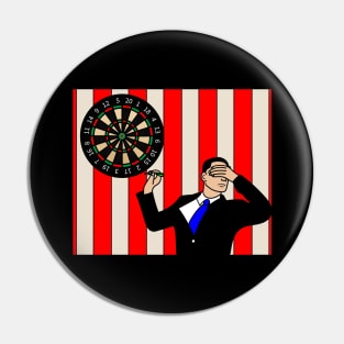 Dartboard Dart Player With Darts Arrows Pin