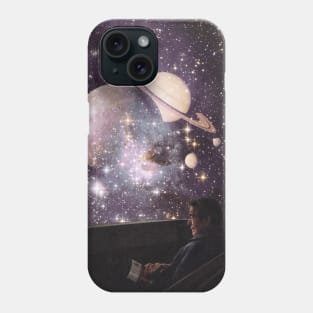 Cosmos Break - Space Aesthetic, Retro Futurism, Sci Fi Phone Case