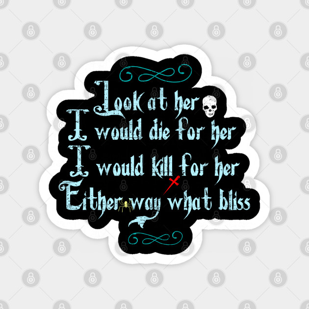 Addams Family - Gomez quote - Addams Family - Magnet | TeePublic Addams Family - Gomez quote - Addams Family - Magnet | TeePublic