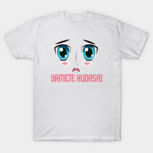 Yamete Kudasai Meme Crying Screaming Cat Yamero Japanese - Cat Memes -  T-Shirt