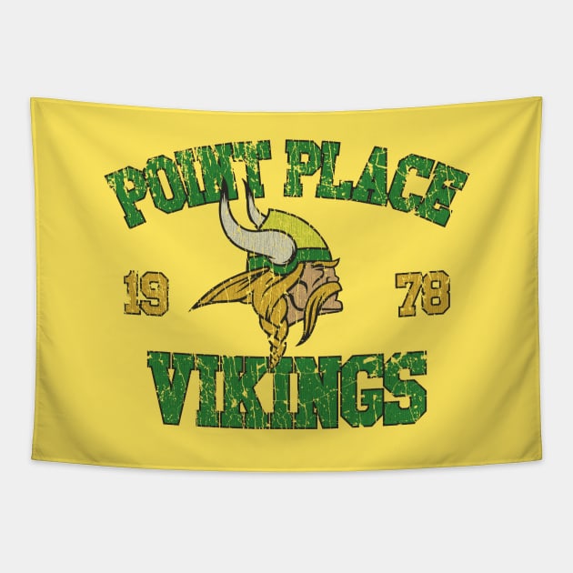 Point Place Vikings 1978 Tapestry by JCD666