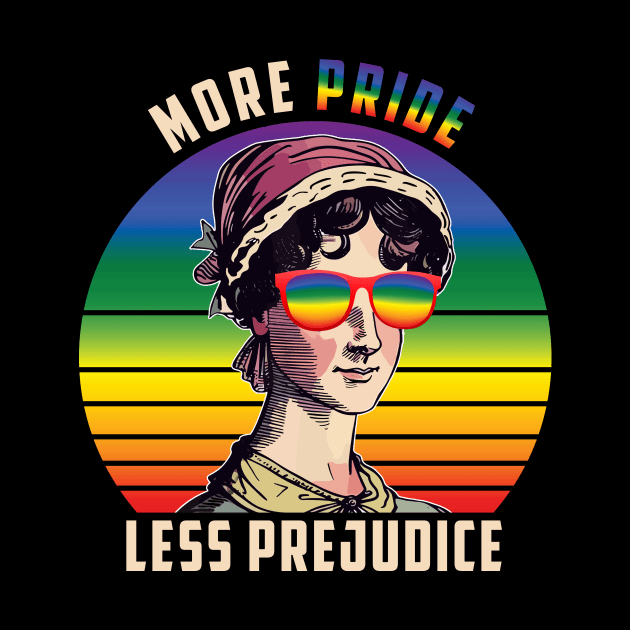 LGBT Ally Gay Pride  More Pride Less Prejudice by marisamegan8av