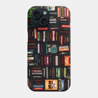 Old games cartridge pattern face Phone Case