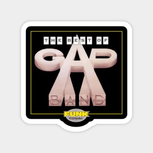 The Gap 70s 80s Music Band Magnet