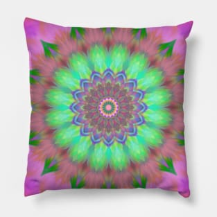 flower mandala Pillow