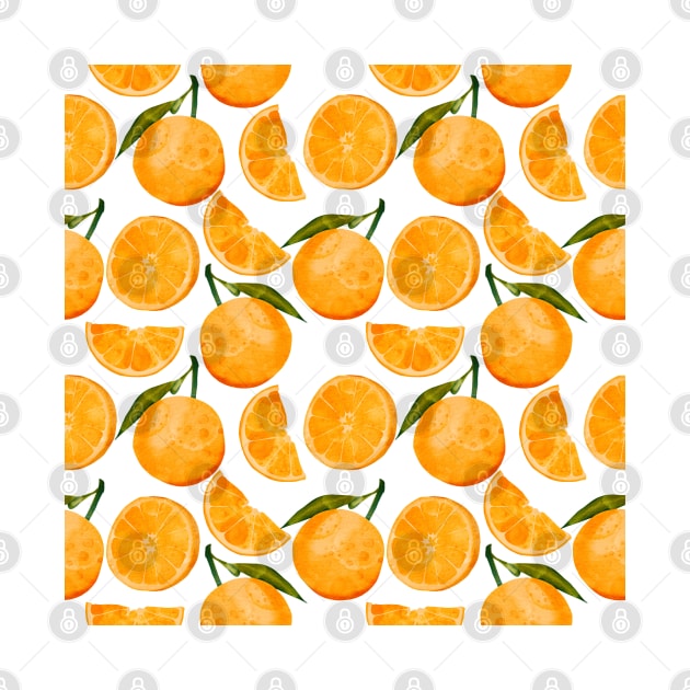 orange pattern by MutchiDesign