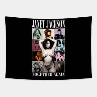 Janet Jackson Vintage Tour Concert Tapestry