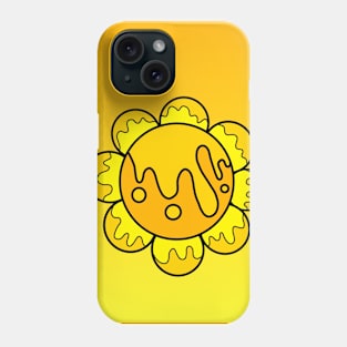 Yellow sun logo Phone Case