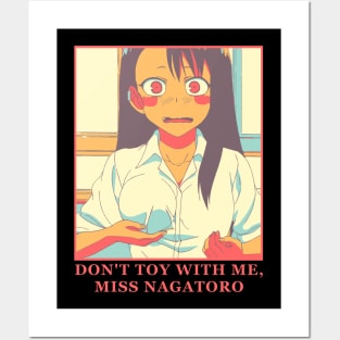  Ijiranaide Nagatoro-san Anime Posters（2） Canvas Poster Bedroom  Decor Sports Landscape Office Room Decor Gift Frame:  Frame:12x18inch(30x45cm) : Hogar y Cocina