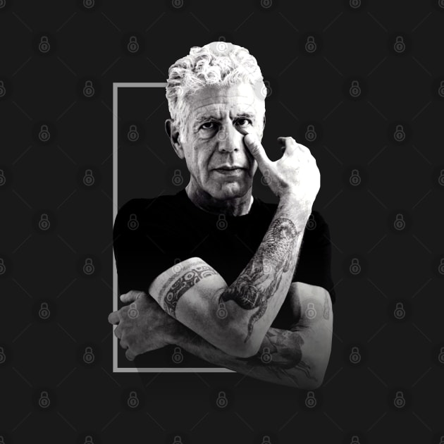 anthony bourdain by small alley co