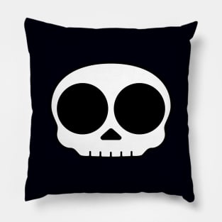 Big eyed skull Pillow