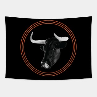 Lucky Taurus Tapestry