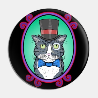 Distinguished Cat Pin