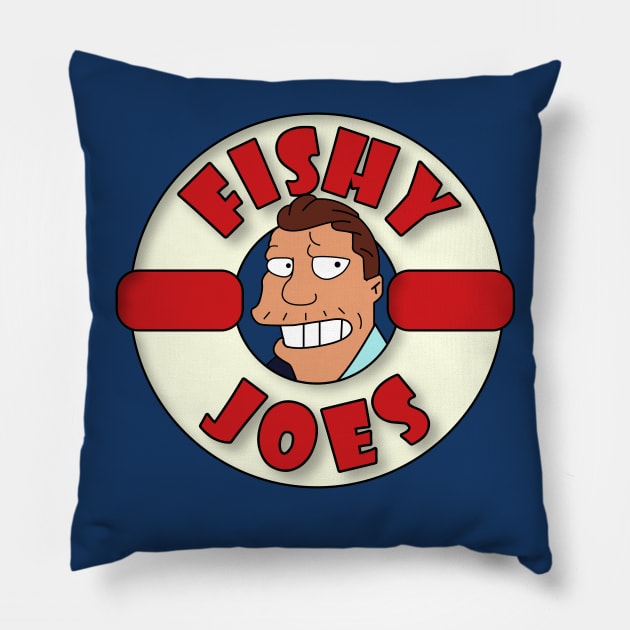 Fishy Joe's Pillow by fashionsforfans