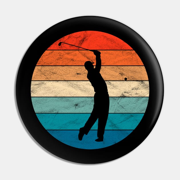 Golfer Funny Gift Pin by ChadPill