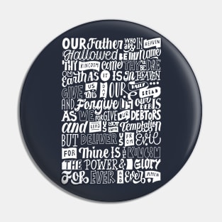 The Lord's Prayer Pin