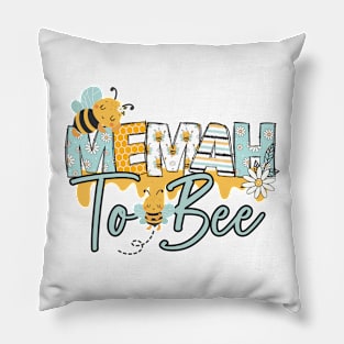 MEMAH TO BEE-Buzzing with Love: Newborn Bee Pun Gift Pillow