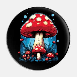 Toadstool Pin