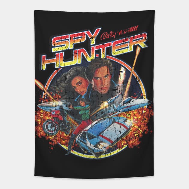 Spy Hunter 1983 Tapestry by JCD666