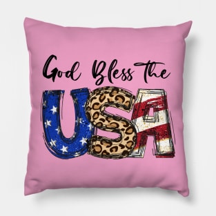 God Bless the Usa Pillow