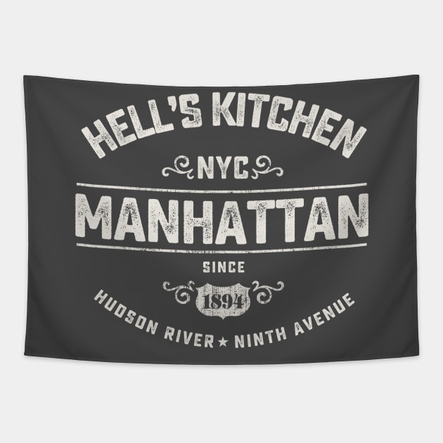 NYC Hell's Kitchen Tapestry by Designkix