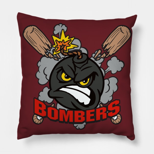 Bombers Pillow by DavesTees