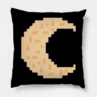 Celestial Moon Pixel Pillow