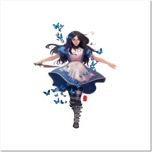 Game Alice Madness Returns 2 Canvas Poster Wall Art Decor Print Picture  Paintings for Living Room Bedroom Decoration Unframe:12×18inch(30×45cm) :  : Home & Kitchen