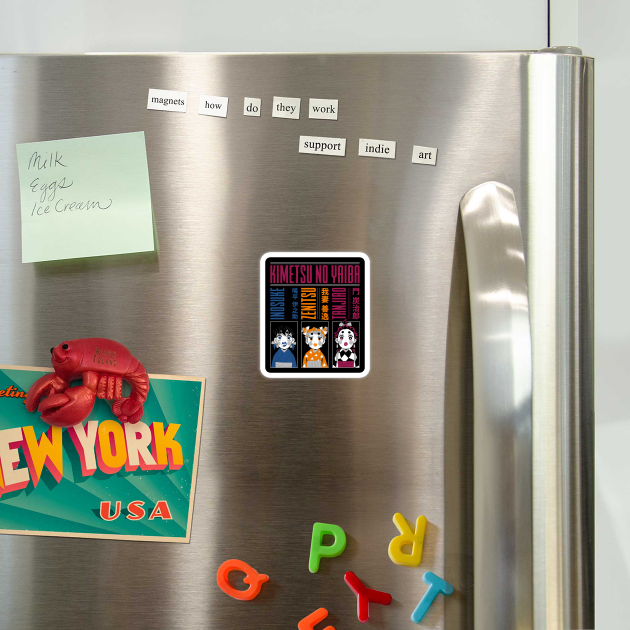 Demon Slayer Geishas Trio by Otaku Vibes