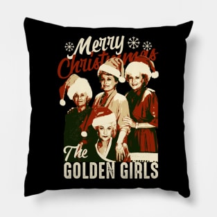 The Golden Girls Merry Christmas Pillow