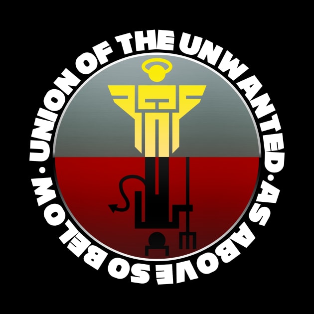 As Above So Below (White) by The Union of The Unwanted