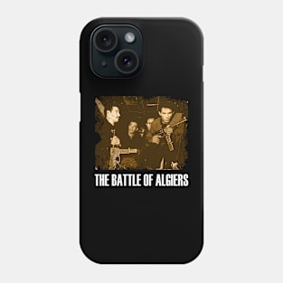 The City as a Battlefield Algiers Vintage Film Art Tee Phone Case