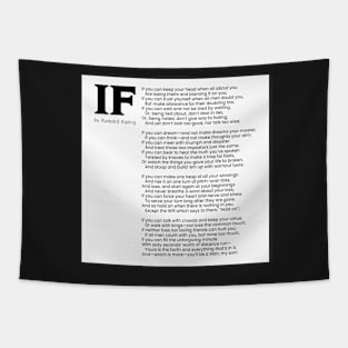 RUDYARD KIPLING - IF | Poster And Other Formats Tapestry