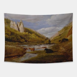 In Dovedale by John Linnell Tapestry