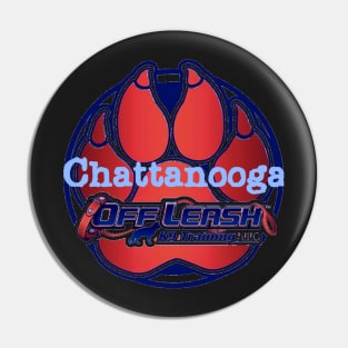 Olk9chatt Paw print logo Pin