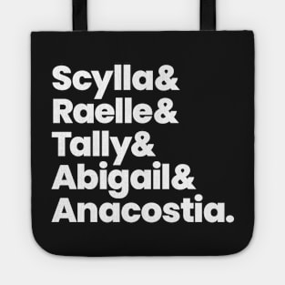 Motherland: Fort Salem Character Names Tote