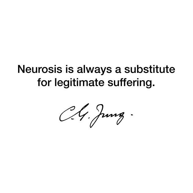 Neurosis - Carl Jung by Modestquotes