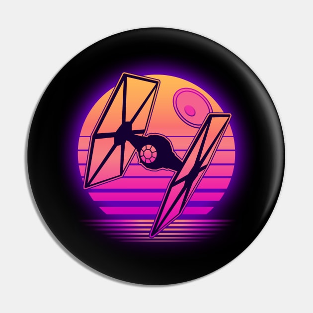 Retro Fighter Pin by Ravenseye