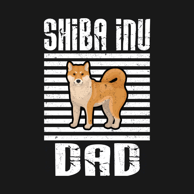 Shiba Inu Dad Proud Dogs by aaltadel