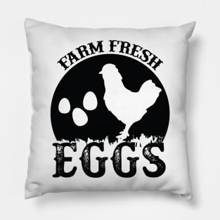 Farm Fresh Eggs T Shirt For Women Men Pillow