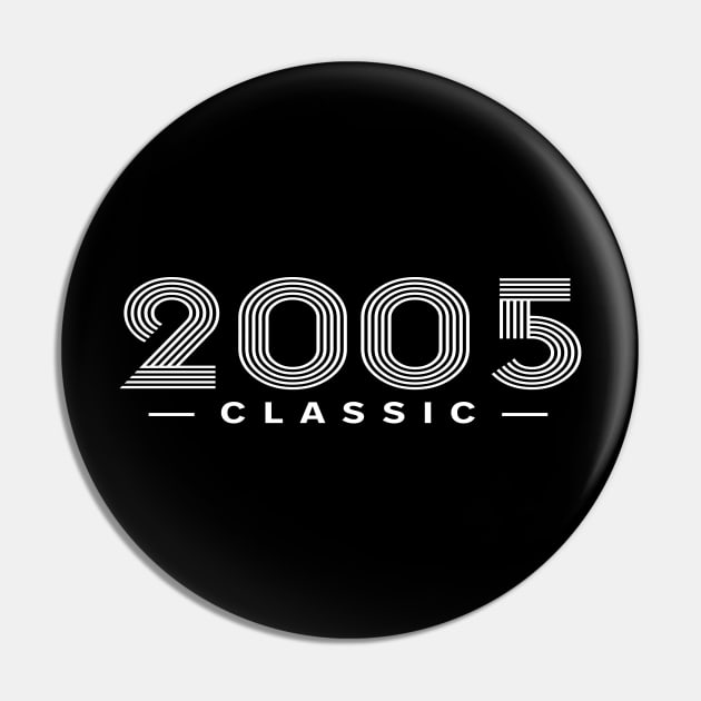 2005 classic tshirt Pin by TheGeekTee