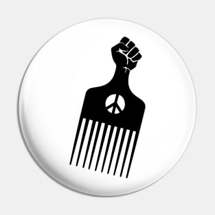 Afro Pick, Black History, Afro Hair, Black Lives Matter Pin