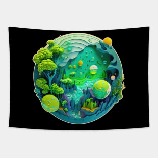 Steaming Universe Tapestry