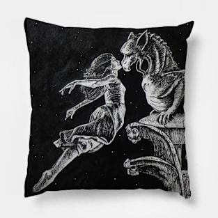 The Gargoyle's Kiss Pillow