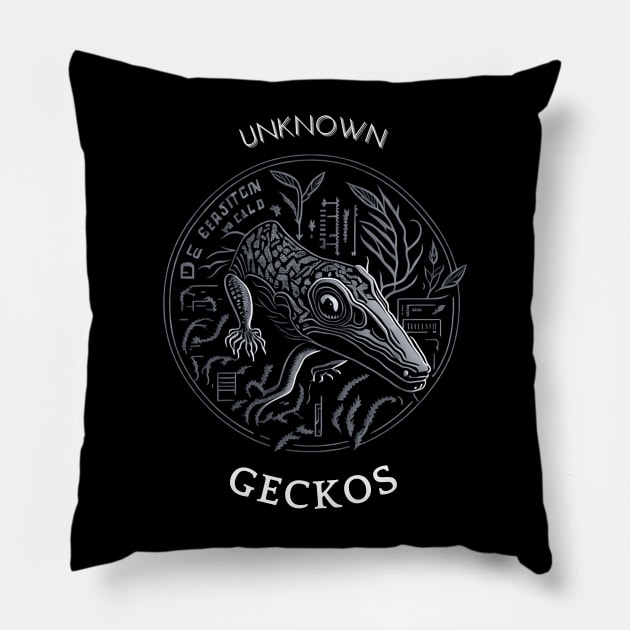 Design for exotic pet lovers - gecko Pillow by UNKNOWN COMPANY